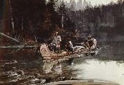 unknow artist On the,Flathead France oil painting artist